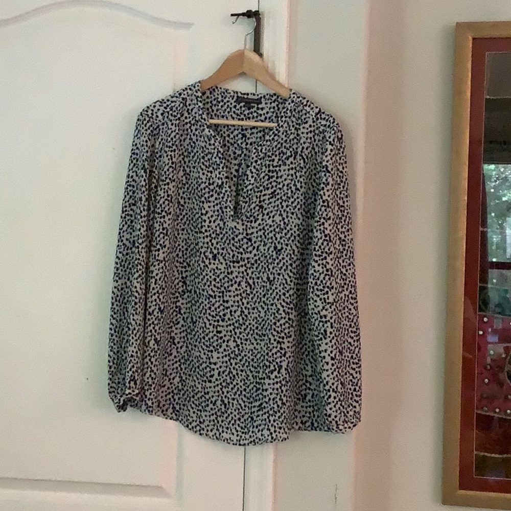 White Adrianna Papell Blouse - Size XL